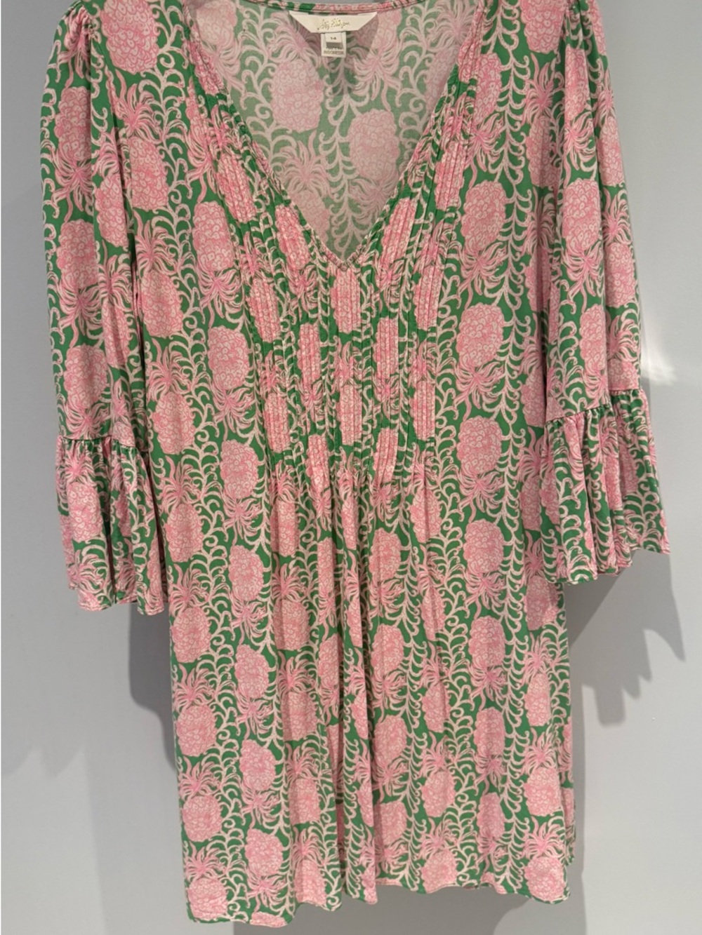Lilly Pulitzer Danika Tunic pineapple print Dress